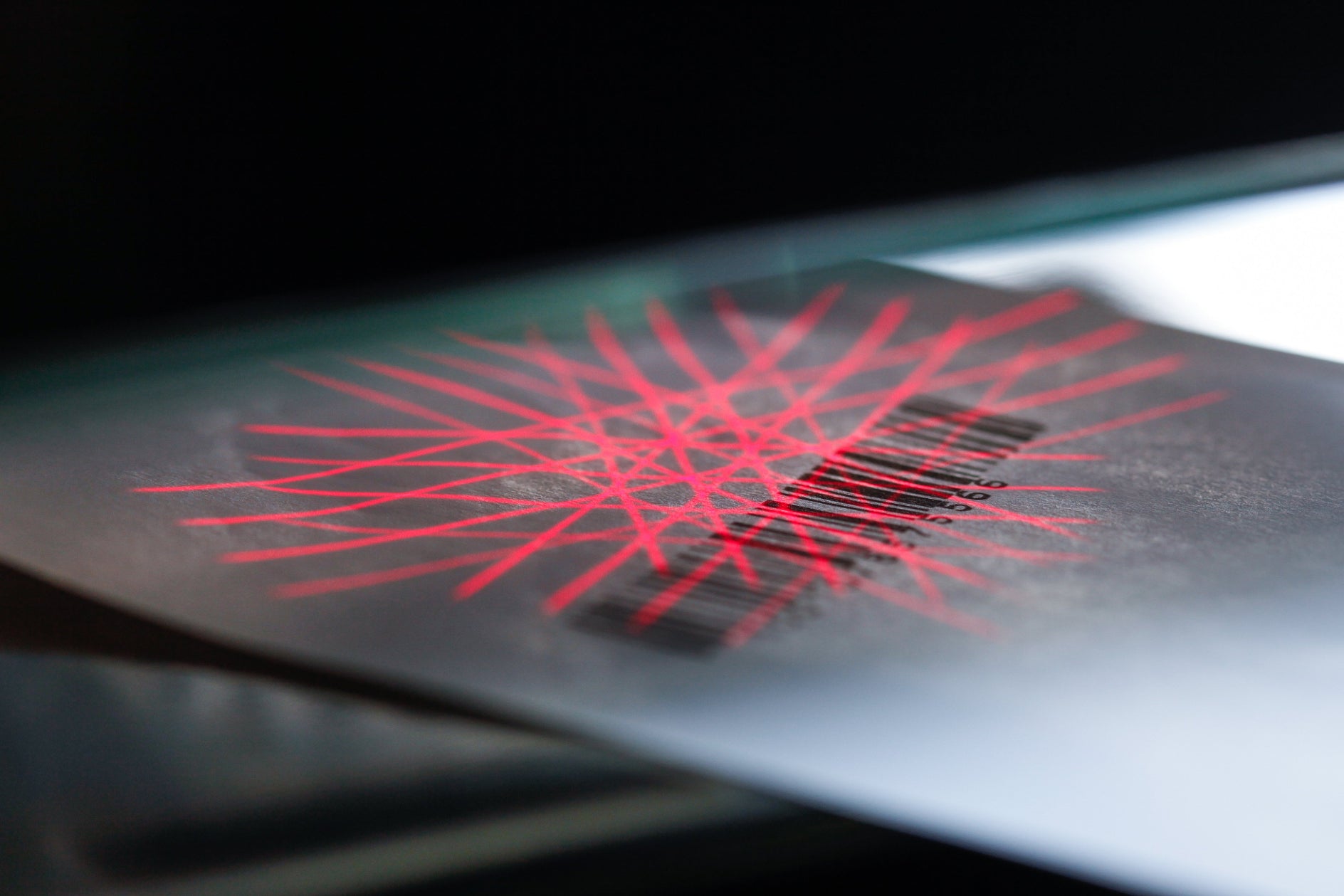 VCSEL laser beam pattern showing precision light emission technology for medical and industrial applications