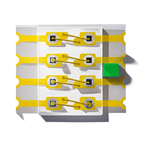 3227E SMD Package Encapsulation Diagram - Quad-Wavelength VCSEL 660nm 850nm 940nm 1064nm
