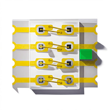 3227E SMD Package Encapsulation Diagram - Quad-Wavelength VCSEL 660nm 850nm 940nm 1064nm