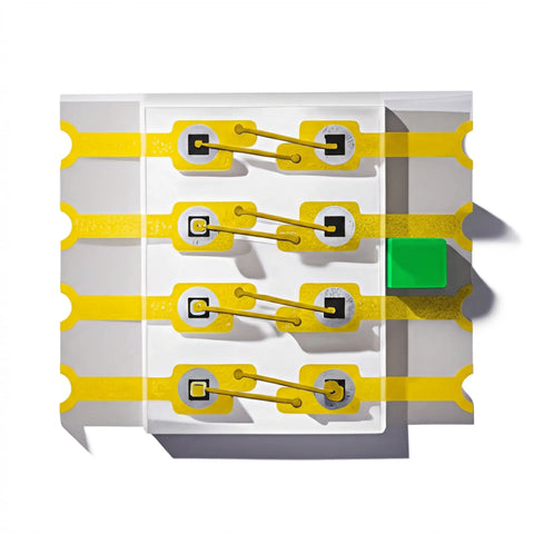 3227E SMD Package Encapsulation Diagram - Quad-Wavelength VCSEL 660nm 850nm 940nm 1064nm